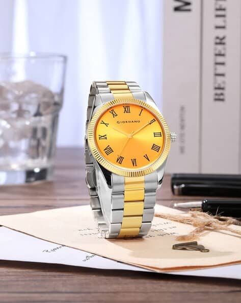 Giordano Women Analogue Watch with Roman Numeric Indices