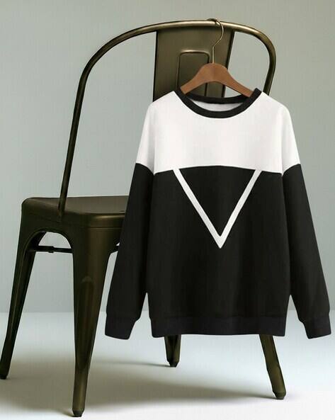 NEONOMAD Men Regular Fit Colour-Blocked Crew-Neck T-Shirt