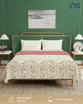 Floral Print Reversible Single Dohar