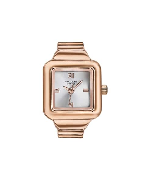 SONATA Women Ring It 2.0 Watch with Metal Strap-SP80123WM01W