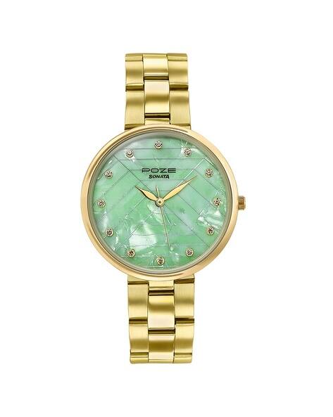 SONATA Women Crisscross Analogue Watch-SP80124YM01