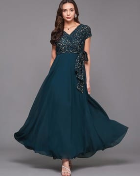 A-Line Maxi Dress-image-6