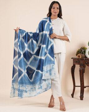 Women Geometric Print Cotton Dupatta-image-25