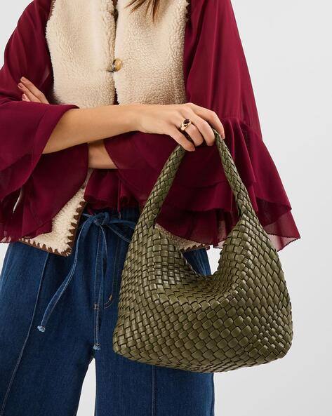 Accessorize London Women Braided Sling Bag