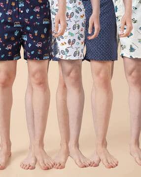 urban scottish Men Pack of 4 Printed Boxers-picture-13