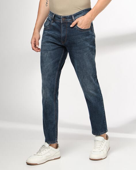 JOHN PLAYERS JEANS Men Lightly Washed Low-Rise Skinny Fit Jeans