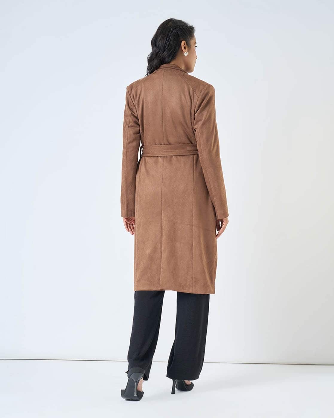 Buy Annabelle by Pantaloons Women Relaxed Fit Trench Coat Online