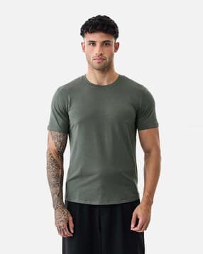 snitch Men Regular Fit Crew-Neck T-Shirt-picture-26