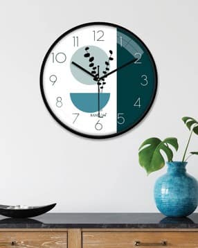 12.7 inch minimalist round design with silent sweep wall clock