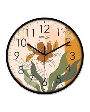 12.7 inch minimalist round design with silent sweep wall clock