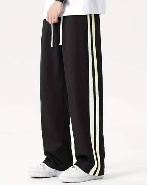 Men Mid Rise Straight TrackPants