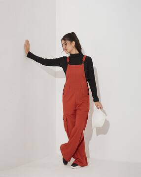 miss chase Wide Leg Dungaree-picture-19