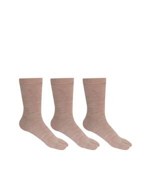 bonjour Pack Of 3 Women Wool Socks-picture-51