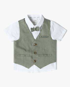Boys Cotton Suit Set