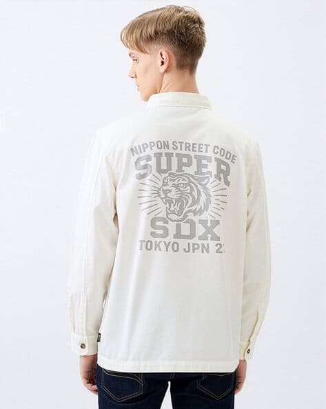 SUPERDRY Tiger Patch Regular Fit Shacket