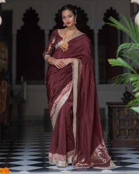 Viscose Blend Traditional Saree