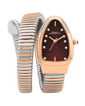 french connection Women Oval-Dial Analogue Watch-FCN0189BRTM-picture-38
