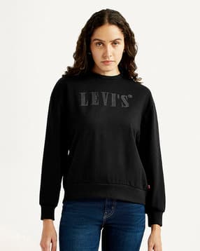 Women Regular Fit Logo Sweatshirt-image-30