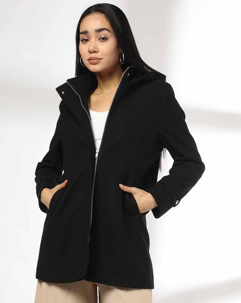 FIG Women Relaxed Fit Hooded Jacket
