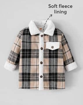 hopscotch Boys Checked Puffer Jacket-picture-10