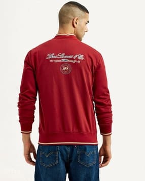 levi's Men Logo Regular FIt Boomber Jacket-picture-16
