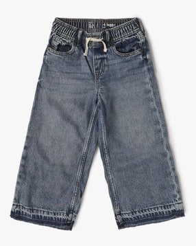 gap kids Boys Lightly Washed High-Rise Non-Stretchable Baggy Fit Jeans-picture-49