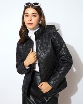 sassafras Women Regular Fit Puffer Jackets-picture-45