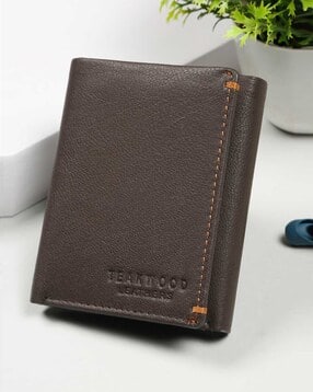 teakwood leathers Men Leather Bi-Fold Wallet-picture-15