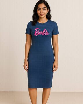 bodycon barbie dress Vintage Versace Jeans Couture Circa 1990s Barbie Pink Polyamide-Spande   Cafe Society Archive