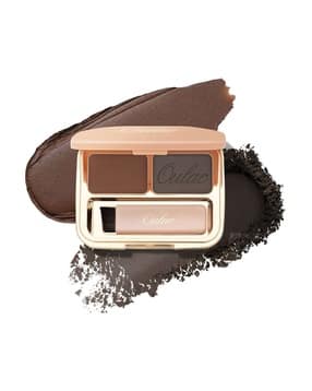 oulac Brow & Eye Perfect Finishing Compact - 06 Charcoal Brown-picture-15