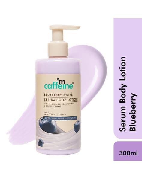 Mcaffeine Blueberry Swirl Serum Body Lotion