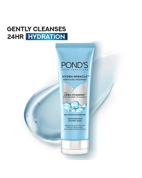 Pond's Hydra Gentle Gel Face Wash with Cera- Hyamino