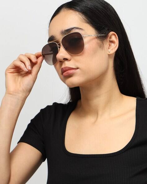 FOSSIL Women UV-Protected Aviator Sunglasses-FOS 3137/G/S