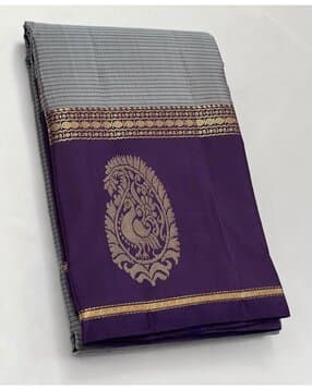 Silk Blend Traditional Saree