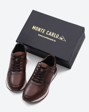 monte carlo Men Colourblock Lace-Up Shoes-picture-46