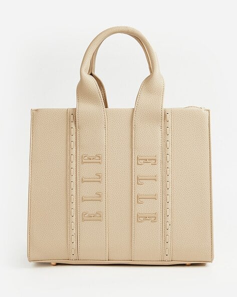ELLEトートバッグ ベージュ