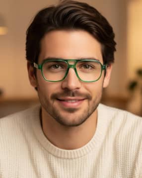 peter jones Men Square Shape Frames - AG740TGR-picture-20