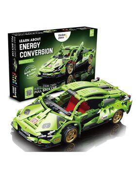 1-18 DIY Toy Pull-Back Car Blocks