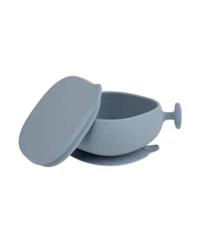 Antislip & Leakproof Feeding Bowl with Lid-image-3