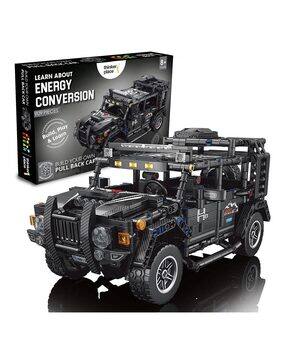 1-14 Jeep DIY Toy Pull-Back Car Blocks