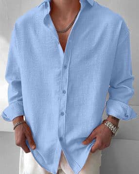 Men Patterned Regular Fit Shirt -image-5