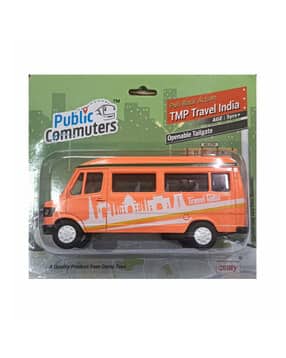 centy TMP Travel India Bus Pull Back Toy with Openable Tailgate-picture-21