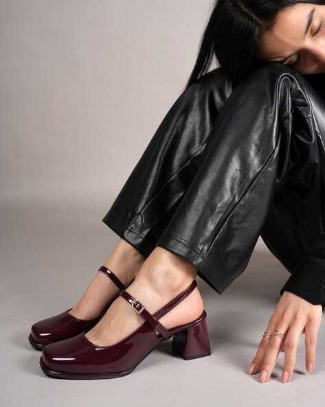 DROP BOLD Women Round-Toe Heeled Sandals