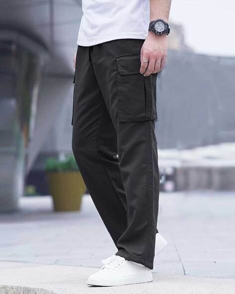 POSHAX Men Mid Rise Relaxed Fit Cargo