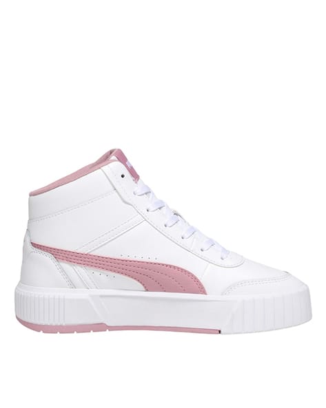 Puma Women Carina Mia Mid Lace-Up Sneakers