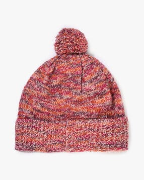 matchitt Women Woven Beanie with Pom-Pom-picture-53