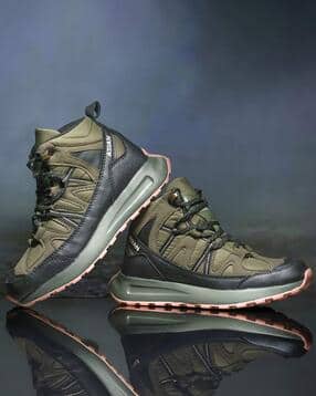 Women High-Top Lace-Up Running Shoes-image-9