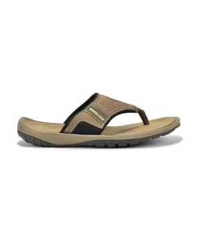 woodland Men Thong Strap Slip-On Flip-Flops -picture-31