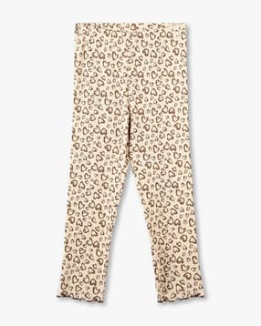kg frendz Girls All-Over Print Glitter Leggings-picture-21