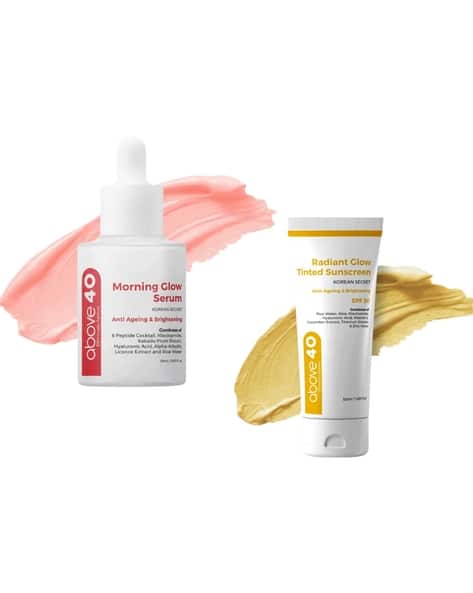 Above 40 Unisex Radiant Glow Tinted Sunscreen & Serum